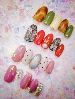 ネイルステーション ブルー(Nail Station BLUE)/9・10月　定額￥5700