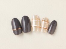 ティアリーネイル コレットマーレ店(Tiary Nail)/チェックネイル