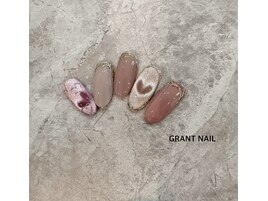 流行☆ハートビームネイル☆