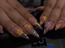 ハチイチイチサン(8113)/海外/ハイビスカスネイル/y2k