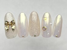 アイネイルズ 恵比寿店(I nails)/ワンホンオーロラミラー