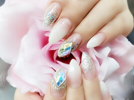 ビジューネイル♪