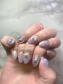 ネイルサロン クリスタルリーフ(Nailsalon Crystal Leaf) マーメイドネイル
