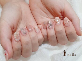 アイネイルズ 渋谷店(I nails)/ガーリーパーツ¥10480[渋谷]