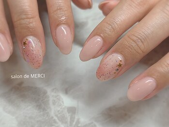 サロン ド メルシー(Salon de MERCI)/ラメ×星ストーン☆