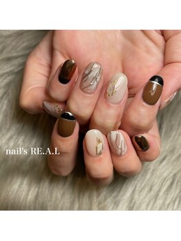 ネイルズリアル 倉敷(nail's RE.A.L)/ニュアンスネイル