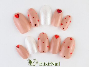 エリクサーネイル 池袋(Elixir Nail)/定額a シンプル/クーポン使用