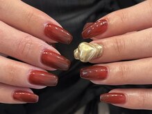 アイネイルズ 天神今泉店(I-nails)/【sana.i】ゴールドハート