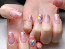 アルーラ 武蔵小杉(Alura)/グラデーション　ハートネイル