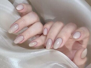 美フォルムワンカラーネイル