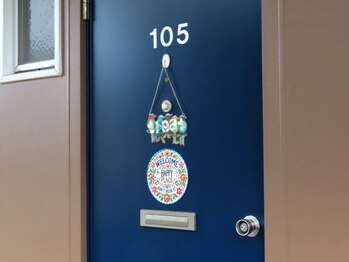 トリート(treat)/105号室です！目印です