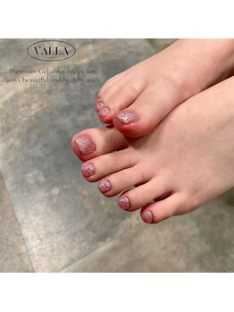 サンカリネイル バイ ヴァラ イオンモール新居浜店(sankari nail by VALLA)/韓国発VALLANAILフットネイル