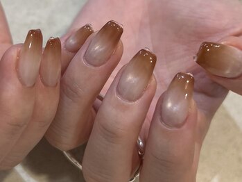 ブラウングラデーション