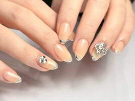 ガラスフレンチ/ビジューアート