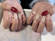 プリュネ(Prune)の雰囲気（バレンタインnail.）