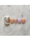 フットネイル　にこにこネイル☆