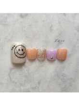 ネイルサロンリュクス (nailsalon Luxe)/フットネイル　にこにこネイル☆