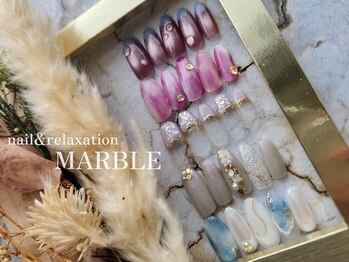 ネイルアンドリラクゼーション マーブル(MARBLE)/6月NEWトレンドデザイン¥6,150