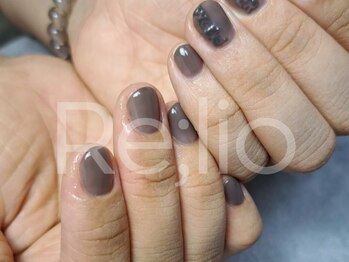 Re;lio　八王子駅前店の写真/個性が光る大人ニュアンスdesignをご提案＊ワンランク上のネイルを楽しめる高クオリティサロンがOPEN！
