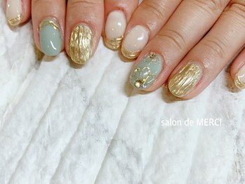 サロン ド メルシー(Salon de MERCI)/華やかアートコース選択☆