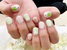 プルミエ ネイル(Premier Nail)/メロンクリームソーダ！！