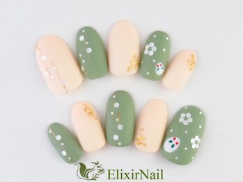 エリクサーネイル 池袋(Elixir Nail)/定額a シンプル/クーポン使用