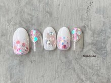 シンプリー ネイルアンドアイラッシュ 祖師谷大蔵店(Simpliee Nail&Eyelash)/キラキラネイル