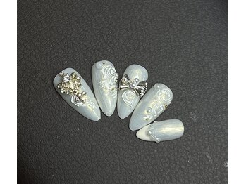 ヘブン ネイル 鶯谷(HEAVEN Nail)/エレガントホワイト