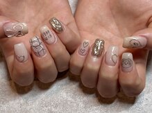 リィ(re;)/落書きネイル