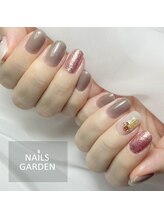 ネイルズガーデン(NAILS GARDEN)/上品ネイル