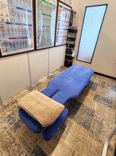 おの整体院 かものみや分院/広々とした個室