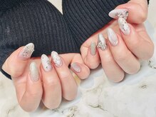 お爪を彩るデザインで自信を♪長さだしも◇潤いマグネットネイル