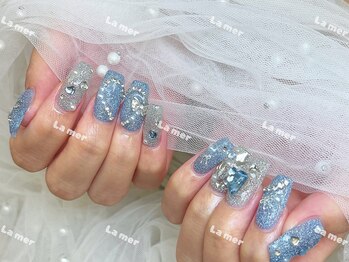 ラメール(La mer)/バレンタインネイル