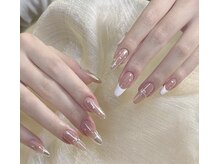 Sara Nail Salon池袋【サラ】長さだし/パラジェル/マグネット/ワンカラー/付け放題/ミラー&フレンチネイル