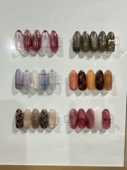 ベルティ(Bellti)の写真/色とパーツが豊富な毎月変わる定額デザイン！Jr.ネイリスト限定5500円で指先を彩る♪