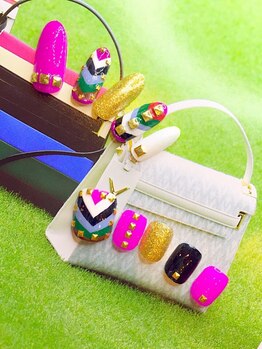 ネイルサロン ティーエイチセブン(Nail Salon TH SEVEN)/カラフルネイル