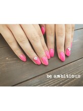 ネイルサロンアンドスクール ビーアンビシャス(be ambitious)/クリアカラー