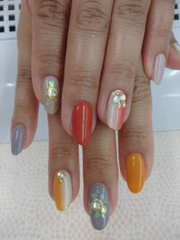 【辰巳】この秋人気！縦グラデ