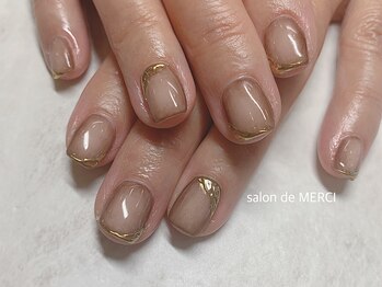 サロン ド メルシー(Salon de MERCI)/周りぷっくりデザイン☆