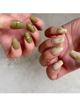 ノエム ネイルサロン(NOEM)/もやもやアシメネイル