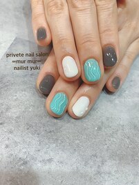 うねうねネイル