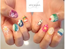 アヤネイルズ アンド アイラッシュ(AYA NAILZ.＆Eyelash)/prettyネイル