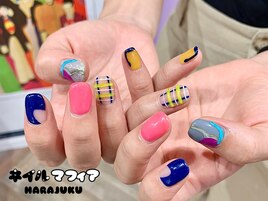 ニュアンス/個性派/原宿ネイル