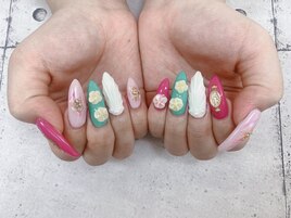 プルメリアネイル