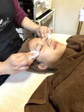 カプリ サローネ ディ ベリッザ(Capri Salone di bellezza)/拭き取り