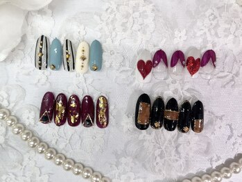 ネイルアンドアイラッシュサロン ボ ヌール(bo-nheur)/サンプルデザイン7