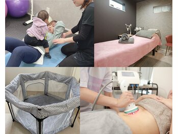 コンディショニングラボ いわくら治療院(Conditioning Labo)の写真/【無料駐車場/簡易キッズスペース有】気軽にしっかり始める第一歩＊産後ダイエット/肌ケア/リフレッシュに