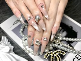 ワンホン×マグネットネイル