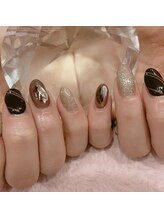 チェリーブロッサム(A CHERRY BLOSSOM)/チョコレートネイル