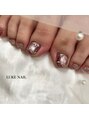 ルークネイル 恵比寿店(LUKE NAIL)&nbsp;葉脈/リーフ/ミラー/マグネットネイル/フットネイル/アート